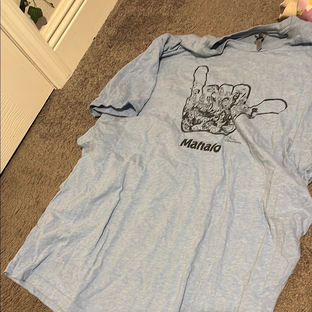 Apparis Soft Blue Tee